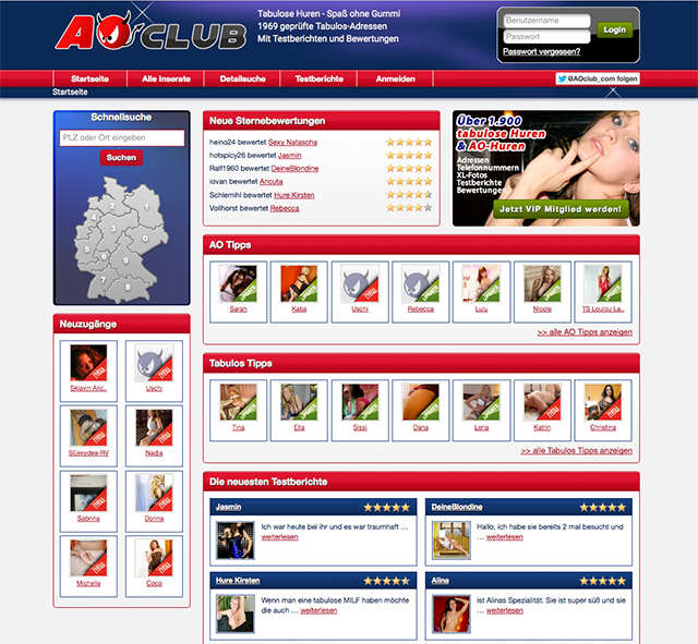 AO-Club-Homepage